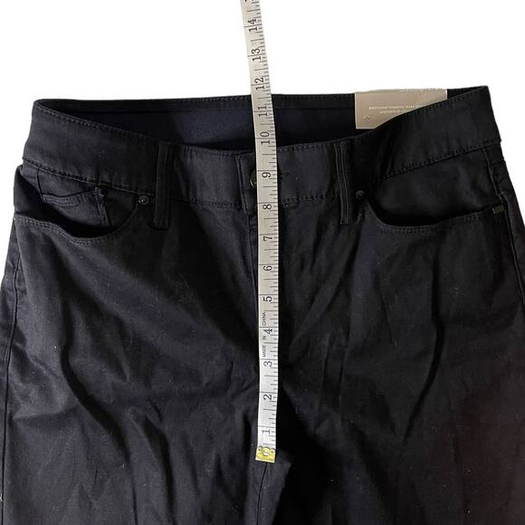 Chicos Secret Stretch Four Pocket Jet Black Jeggings Chicos Size OR Size 4 BNWT - Picture 12 of 14